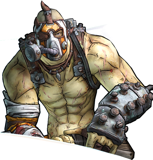 Nipple Salads - Borderlands Krieg (618x730), Png Download