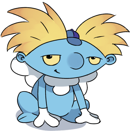Arnold Is My Favorite Pokemon - Pokémon (500x490), Png Download