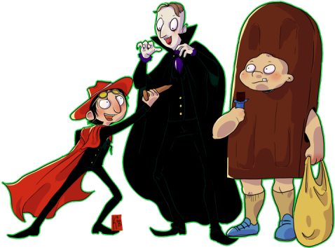 This Was Really Just An Excuse To Draw Harold Dressed - Drawing (500x403), Png Download