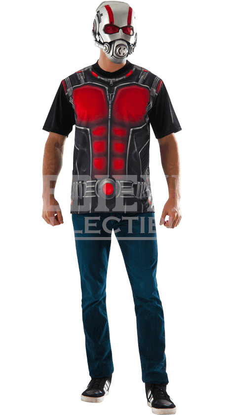 Adult Ant-man Costume Top And Mask - Ant Man T-shirt (850x850), Png Download