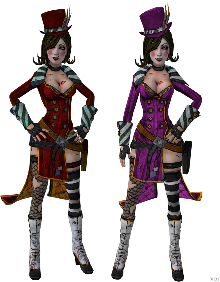 Mad Moxxi Pack - Mad Moxxi Reference (859x929), Png Download