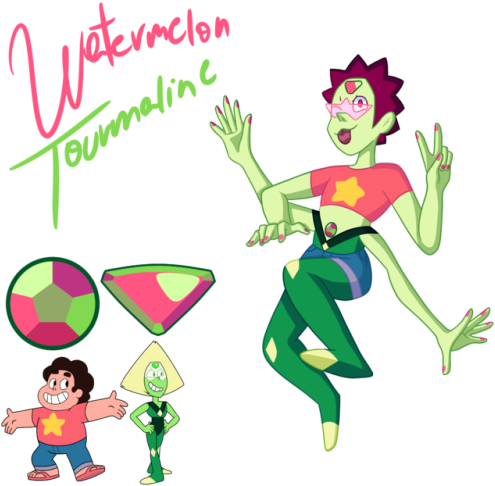 Here's A Steven And Peridot Fusion - Steven Universe 2018 Wall Calendar By Cartoon Network (500x500), Png Download