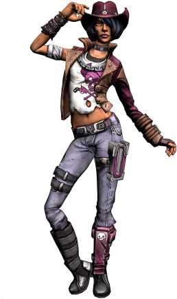 Borderlands The Pre-sequel Render Comments - Borderlands Nisha (464x600), Png Download