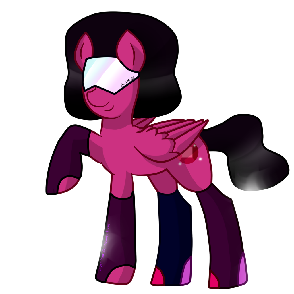 Lord-32, Garnet , Ponified, Safe, Solo, Steven Universe - Garnet My Little Pony (1024x1024), Png Download