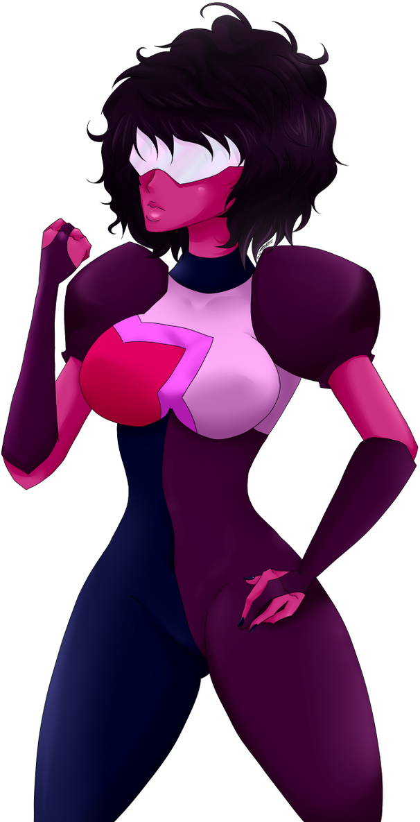 0 Replies 2 Retweets 0 Likes - Garnet From Steven Universe Drawn In Pencil (906x1200), Png Download