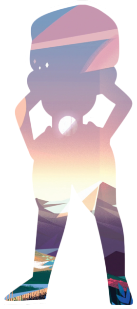 Garnet Steven Universe Transparent Background (462x750), Png Download
