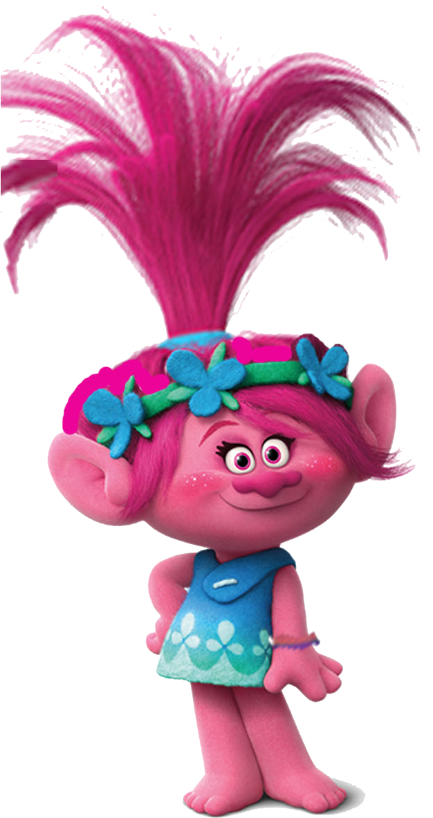 Imagem Poppy Trolls - Poppy Trolls (747x1328), Png Download