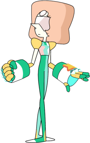 Garnet Steven Universe Gauntlet Download - Steven Universe Garnets Gauntlets (353x480), Png Download