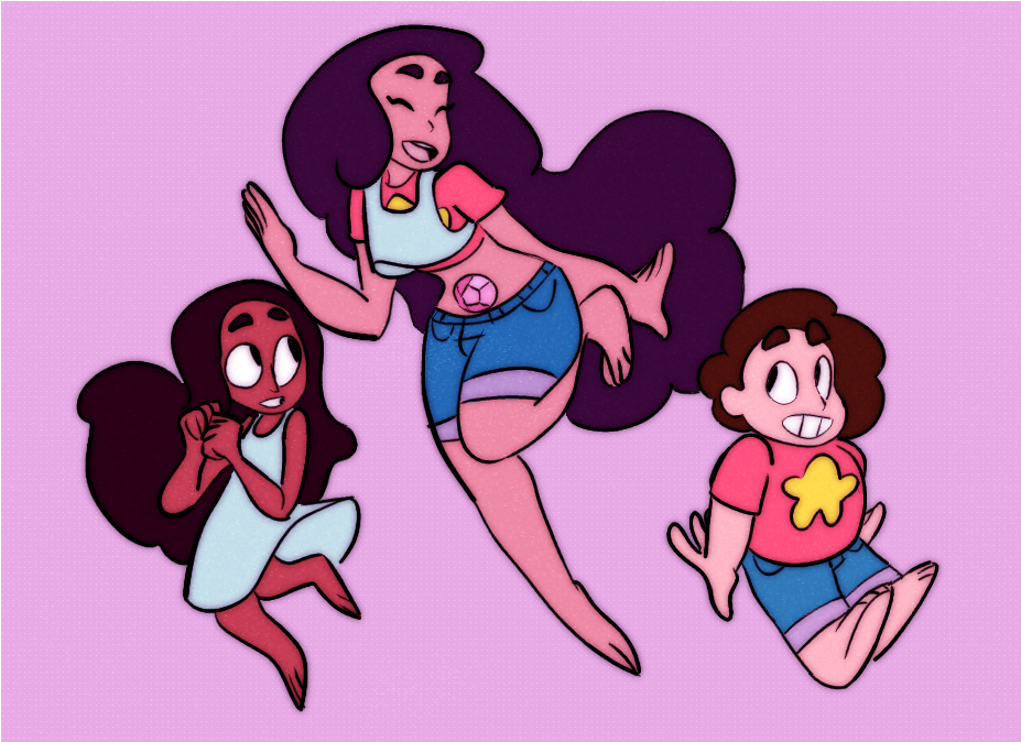 Ship Of The Day - Stevonnie Fanart (1000x731), Png Download