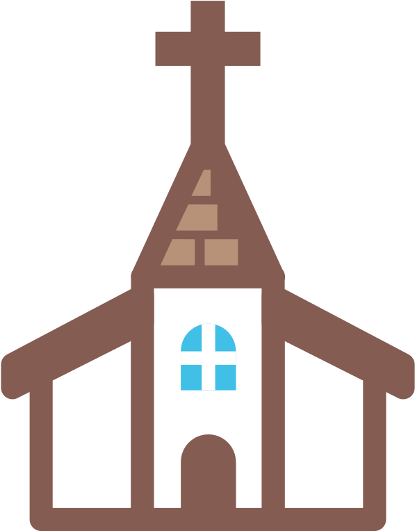 File - Emoji U26ea - Svg - ⛪ Emoji (768x768), Png Download
