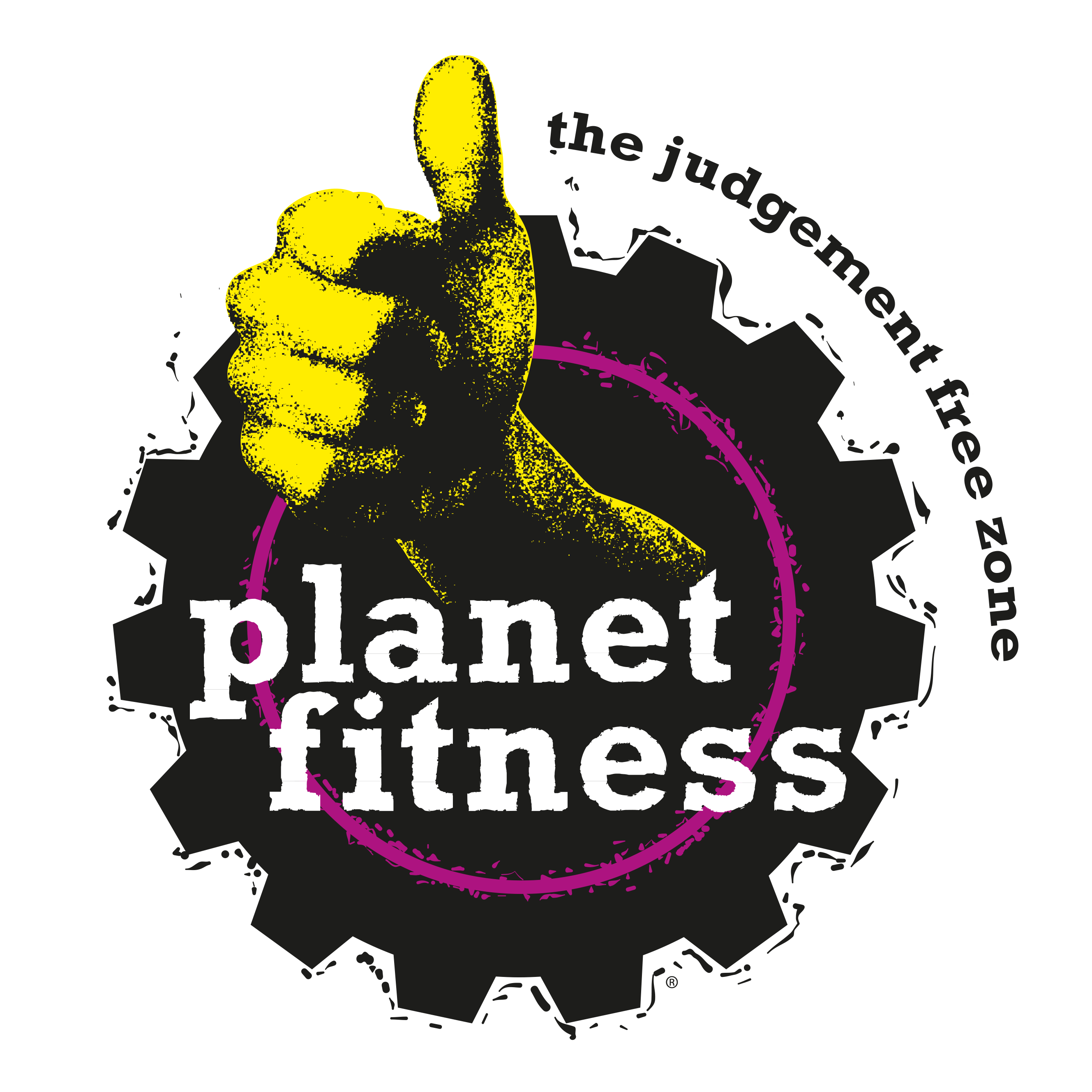 Planet Fitness Logo (2657x2657), Png Download