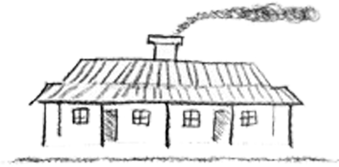 Logo Mcbride Drawing Just House X - House (698x618), Png Download