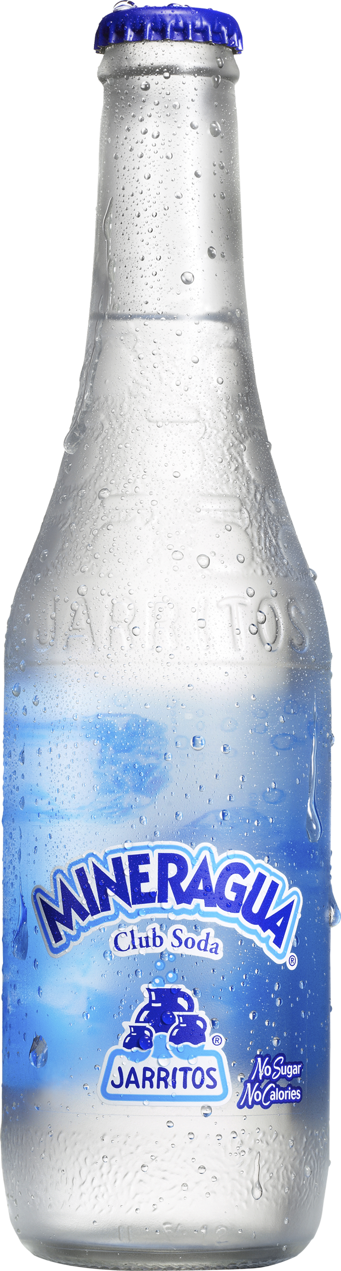 Jarritos Mineragua Club Soda, - Jarritos Sparkling Water - 12.5 Fl Oz Bottle (685x2549), Png Download