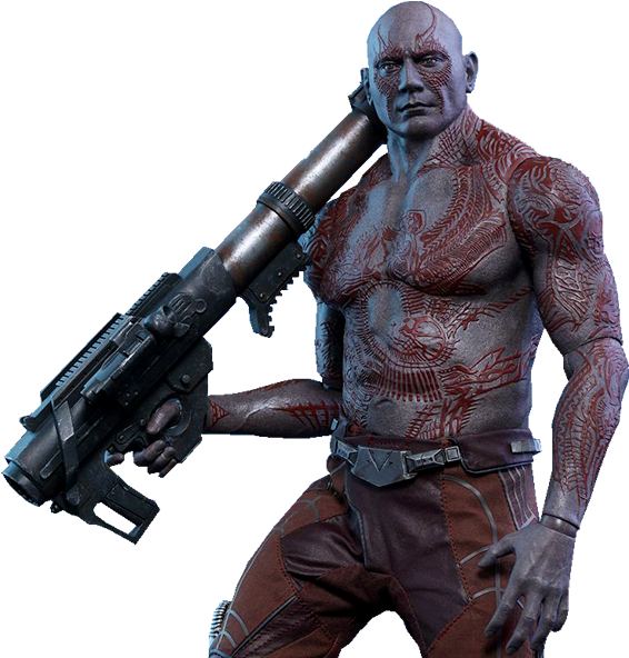 Related Wallpapers - Hot Toys Drax The Destroyer Figure (600x600), Png Download