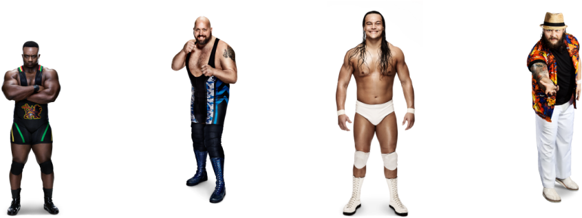 Big E Langston Big Show Bo Dallas Bray Wyatt - Athleisure Women (891x319), Png Download