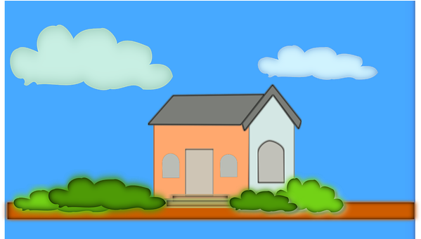House Home Beach Villa Real Estate Vacatio - Clip Art (640x340), Png Download