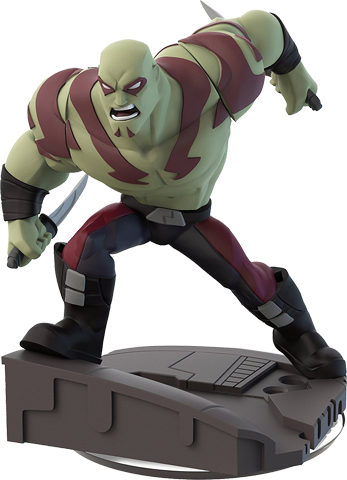 Drax Guardians Of The Galaxy Disney Infinity (347x480), Png Download