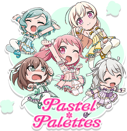 Pastel Palettes - Cartoon (439x452), Png Download