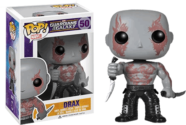 Drax Pop Figure (482x327), Png Download