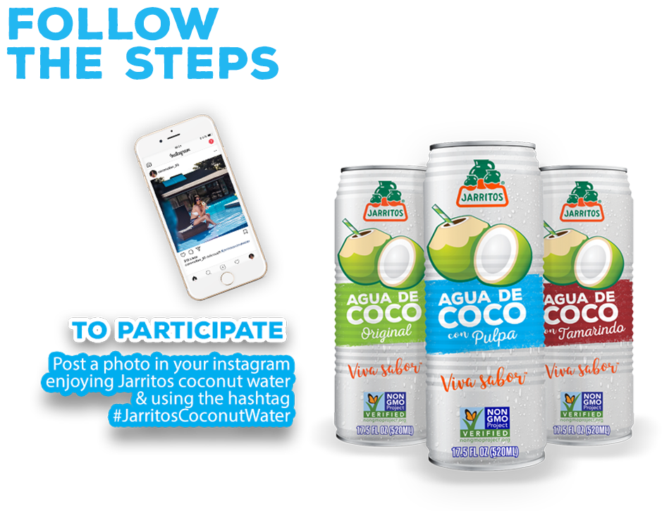 Jarritos Coconut Water Cruise Sweepstakes - Smartphone (1072x778), Png Download