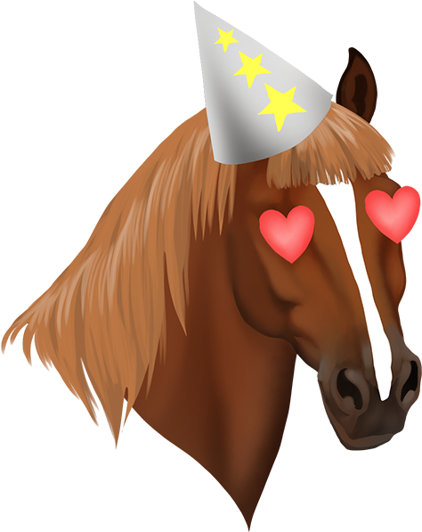 Star Stable Christmas Stickers Messages Sticker-3 - Star Stable (618x618), Png Download