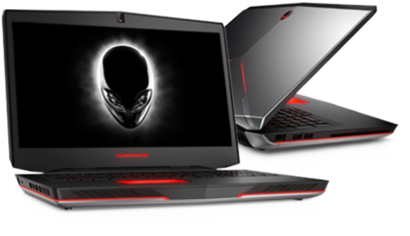 Dell Alienware 17 Laptop Image - Dell Alienware 17 (504x350), Png Download