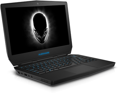 Refurbished Alienware Wqxga 13-inch Touchscreen Gaming - Alienware 13 (504x350), Png Download