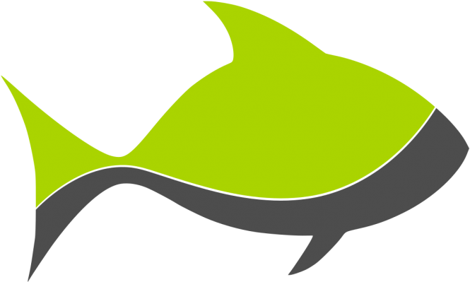 Fish Logo Element Object - Fish Logo Png (999x999), Png Download