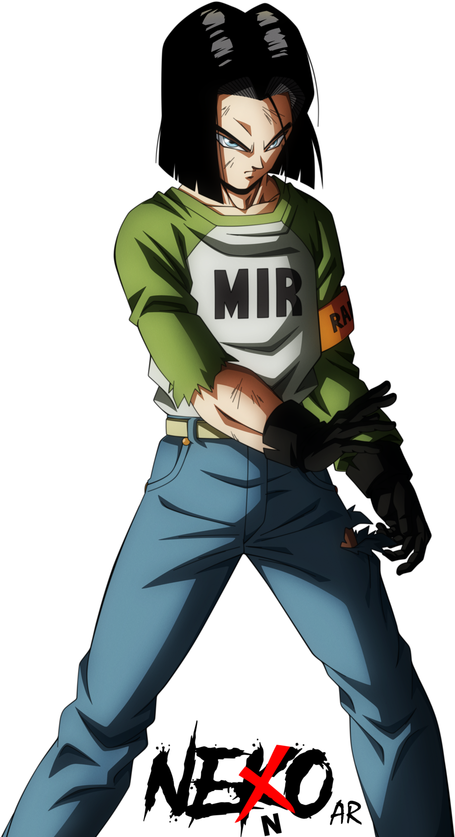 Android 17 Png - Android 17 Yuya Takahashi (1024x1676), Png Download