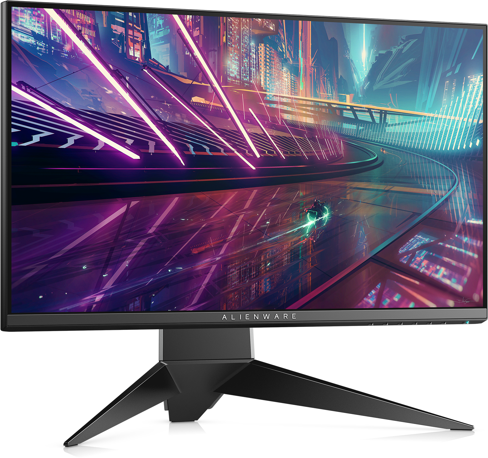 Alienware 25-inch Monitor - Alienware 25 Gaming Monitor Aw2518hf (2000x1735), Png Download