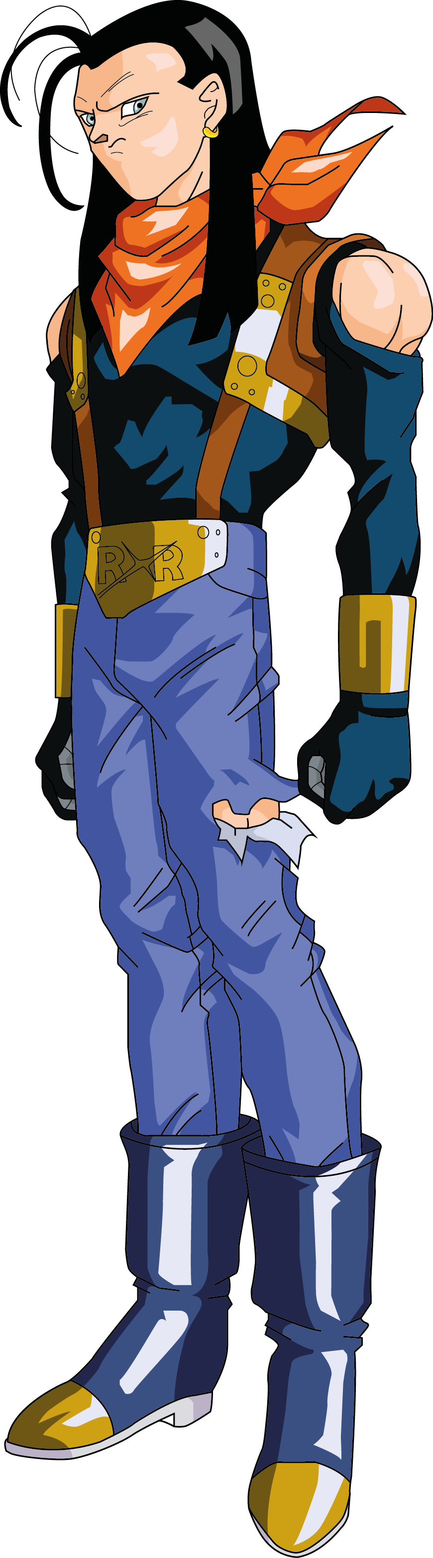 Sure Enough, Gero And Myuu's Grand Design Comes To - Dragon Ball Gt Super 17 (870x3130), Png Download