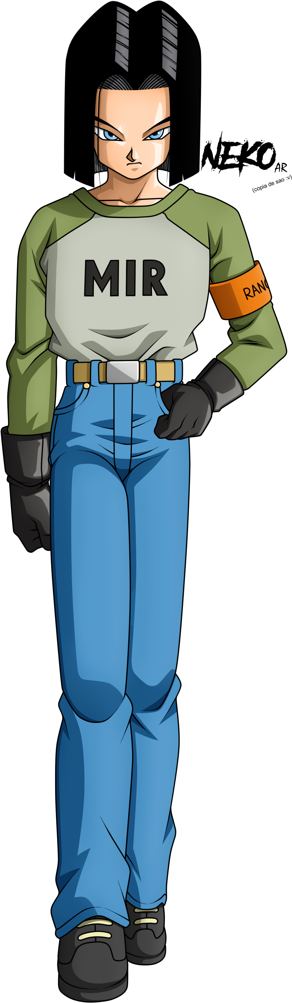 Download Random Encounter Dragon Ball Z Androide Super 17 Png Image With No Background Pngkey Com