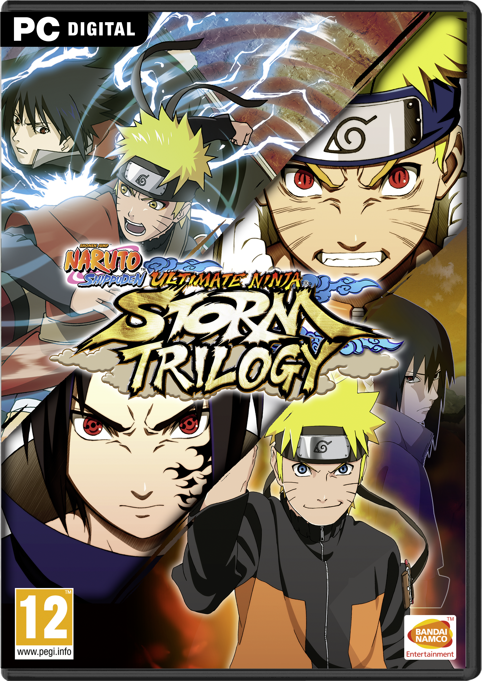 Ultimate Ninja Storm Trilogy Announced - Naruto Ninja Storm Trilogy Switch Physical (1746x2430), Png Download
