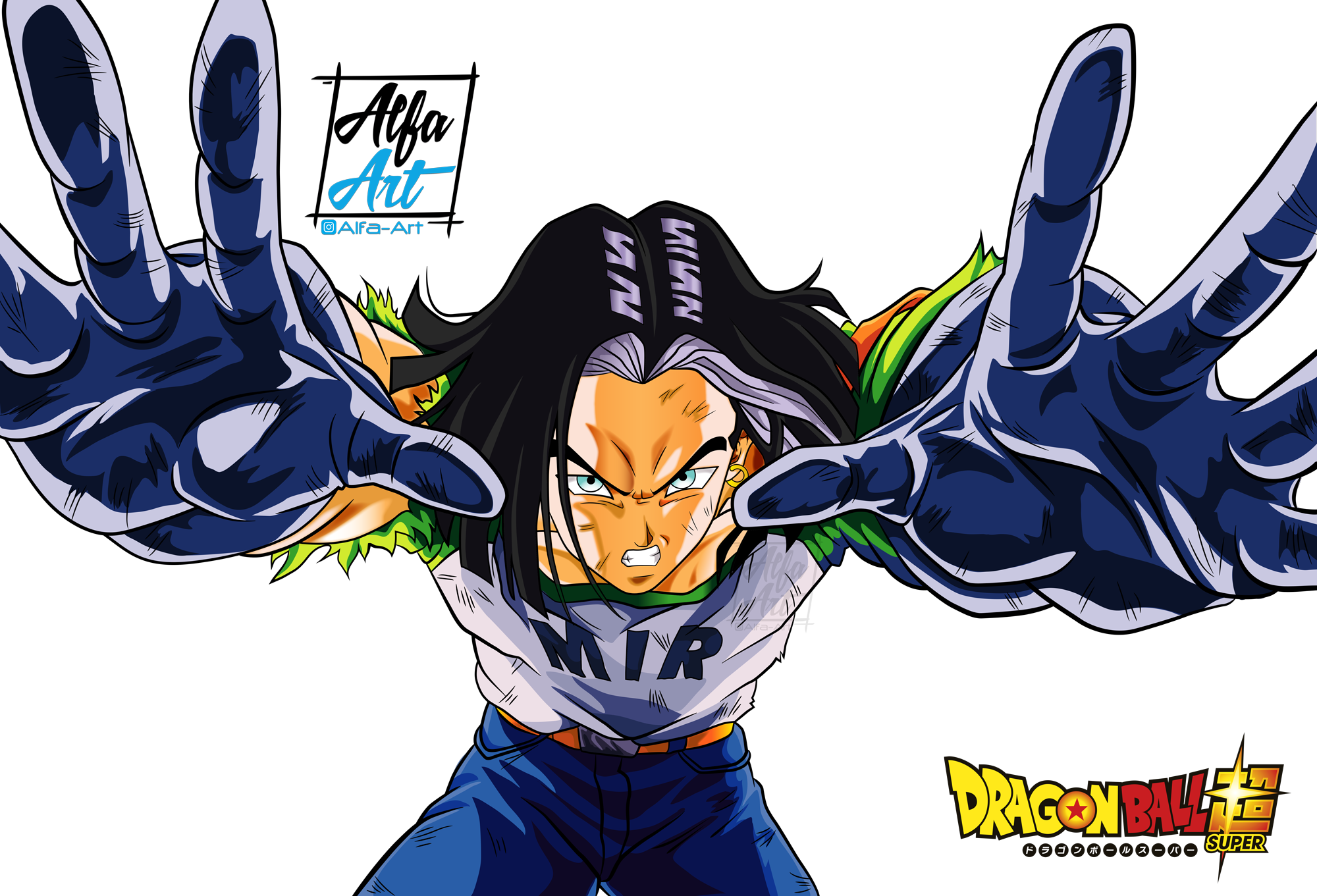 Wallpapers Id - - Android 17 (2000x1361), Png Download