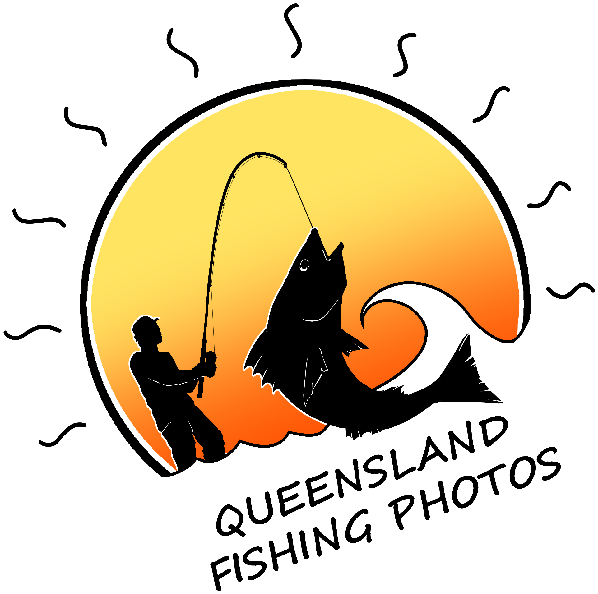Fishing, Fish, Angler, Fishing Photos, Sun Image, Sun - Fishing (2210x2189), Png Download