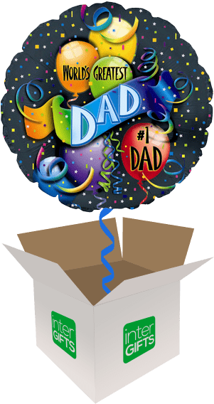 Worlds Greatest Dad Party Streamers - Happy 12th Birthday Png (568x568), Png Download