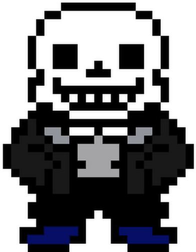 Undertale Sans Sprite (530x530), Png Download