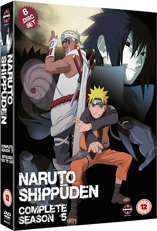 Naruto Shippuden Complete Series - Naruto Complete Series (530x795), Png Download