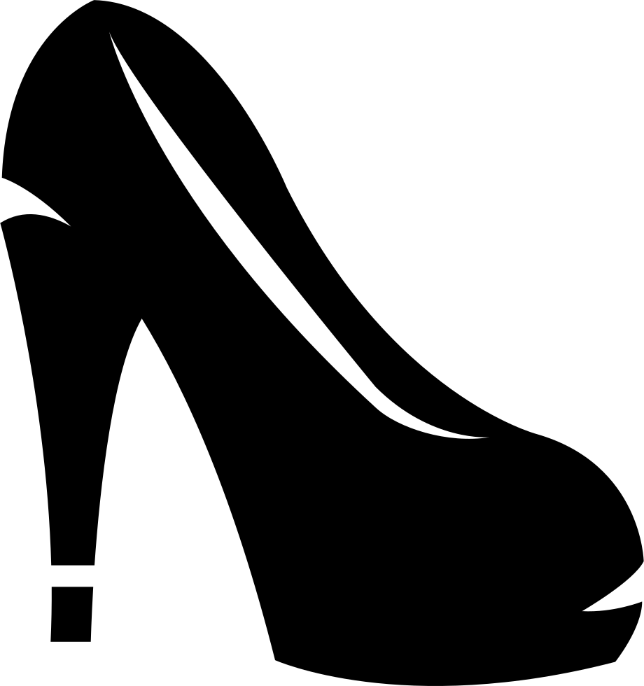 Feminine Heel Shoe Png Icon Free Download - Shoe (920x980), Png Download