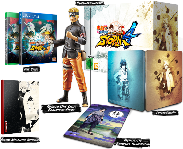 This Just In Naruto Shippuden Ultimate Ninja Storm - Naruto Ultimate Ninja Storm 4 Collector's Edition (725x588), Png Download