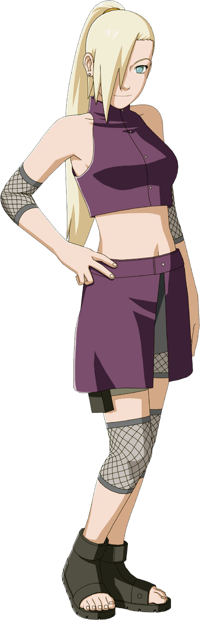 Ultimate Ninja Storm Revolution - Ino Yamanaka Shippuden (405x1251), Png Download