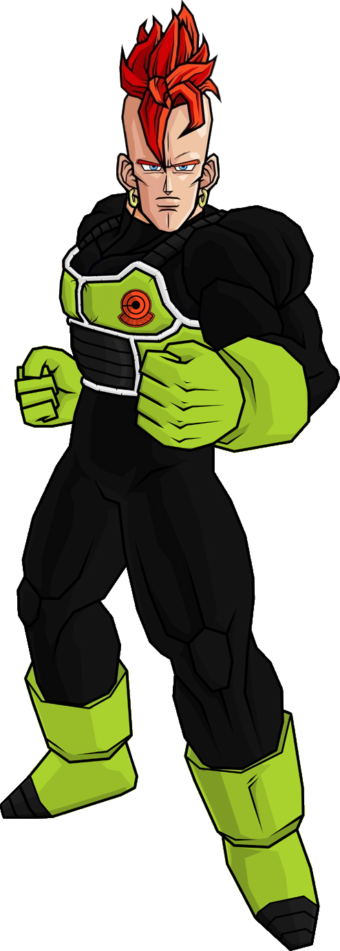 Android 17 Dragon Ball Wiki Fandom Powered By Wikia - Dragon Ball Super Android 16 (494x1381), Png Download