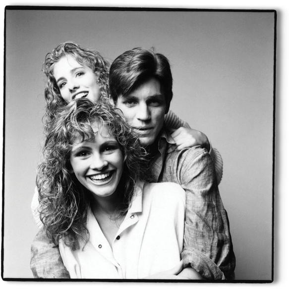 Image - Eric Roberts Julia Roberts (602x606), Png Download