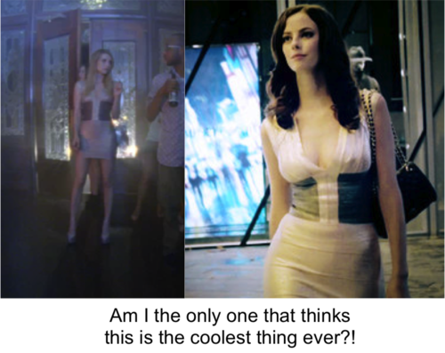 Dress, Effy Stonem, And Emma Roberts Image - Emma Roberts Kaya Scodelario (500x397), Png Download