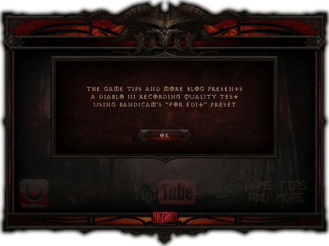 Diablo Iii And Bandicam's "for Edit" Preset / Youtube - Illustration (640x479), Png Download