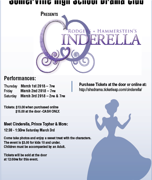 Cinderella Poster V3 - Rodgers And Hammerstein's Cinderella Clipart (612x600), Png Download