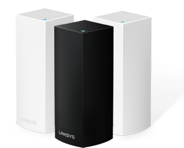 Three Velop Nodes - Linksys Velop Series (400x309), Png Download