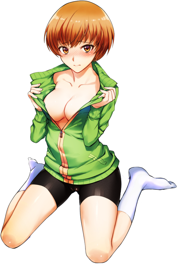 Pin By Dorian Rodriguez On Chie Satonaka - Persona 4 Chie Lewd (758x1054), Png Download