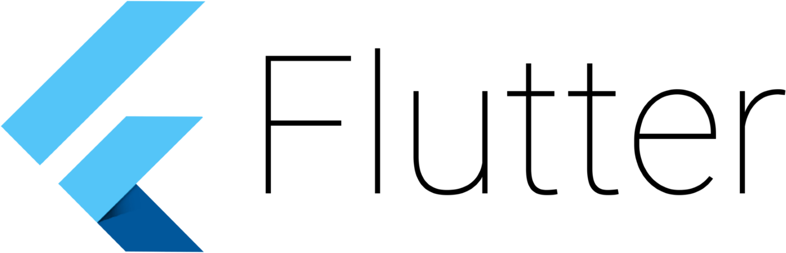 Google Lance Flutter Beta 3, Son Application Mobile - Flutter Logo Transparent (1600x800), Png Download