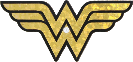 Wood Mood Stickers - Wonder Woman Patch (601x601), Png Download